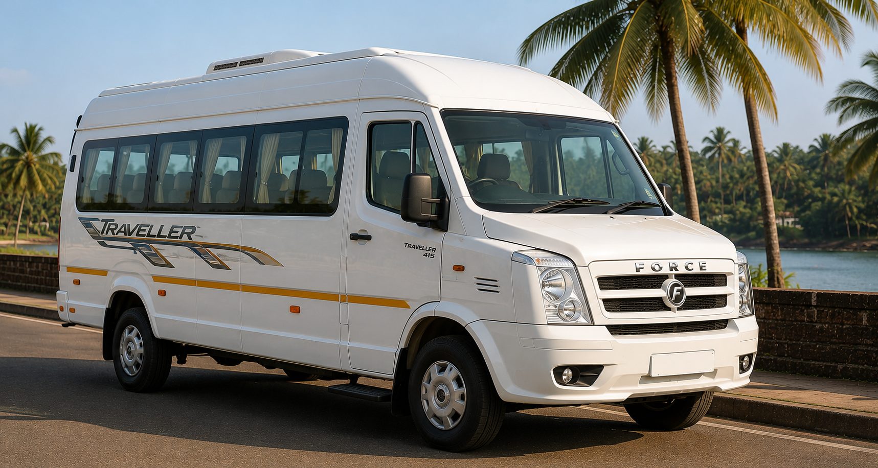 15-seater Tempo Traveller